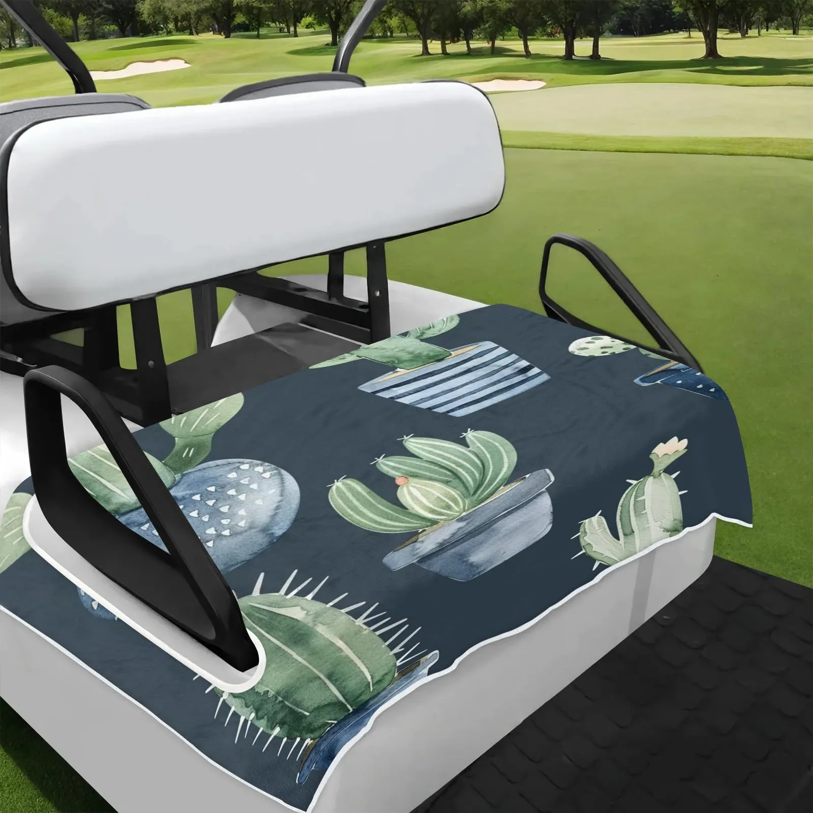 Tiveruda Golf Cart Seat Cover for Double Seats