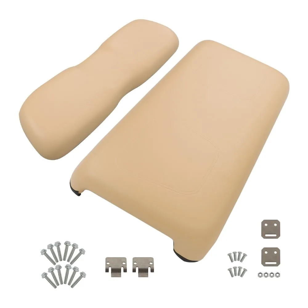 Club Car DS Front Seat Cushion Set Beige 2000+