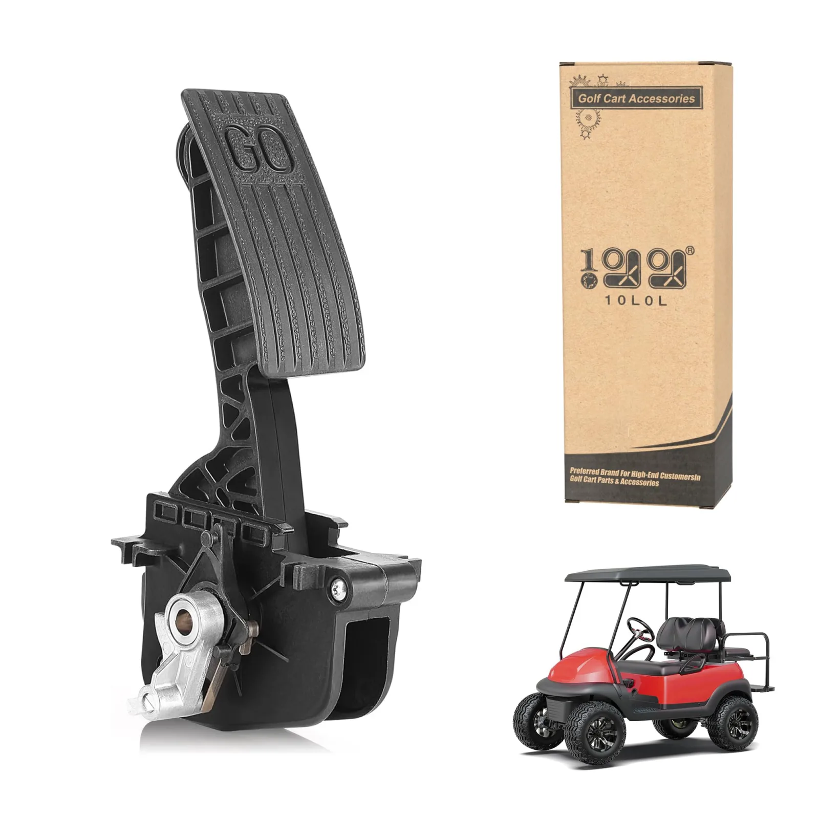 10L0L Accelerator Pedal Assembly for Club Car Gas Carts