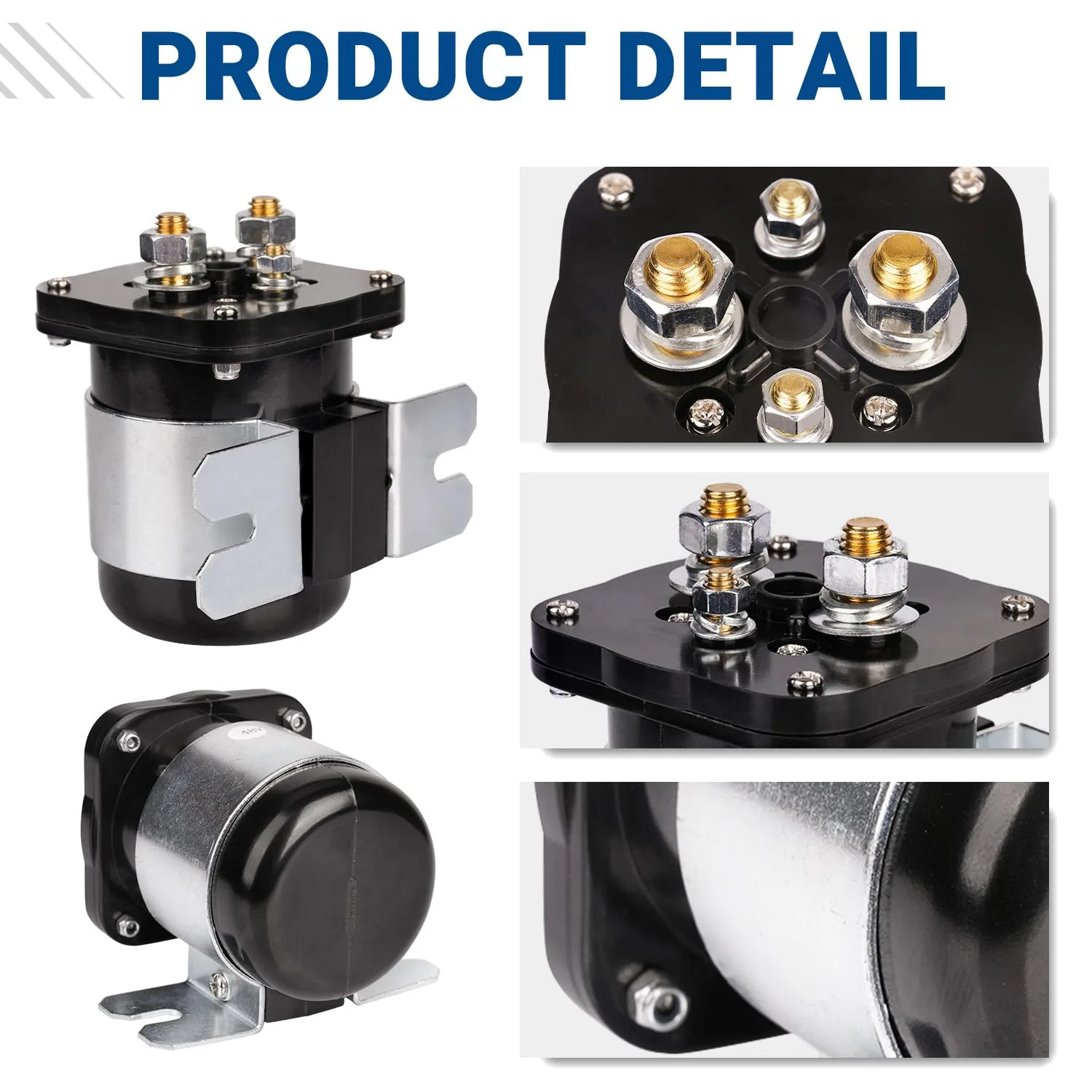 CartClan 48V 4-Terminal Golf Cart Solenoid CT-CC-0063 image 4