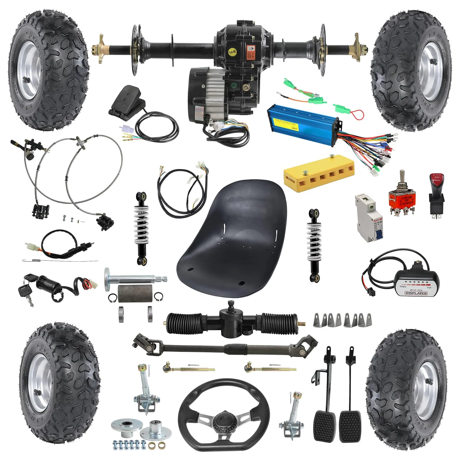 YC Yier 72V 1500W Electric Vehicle Upgrade Kit