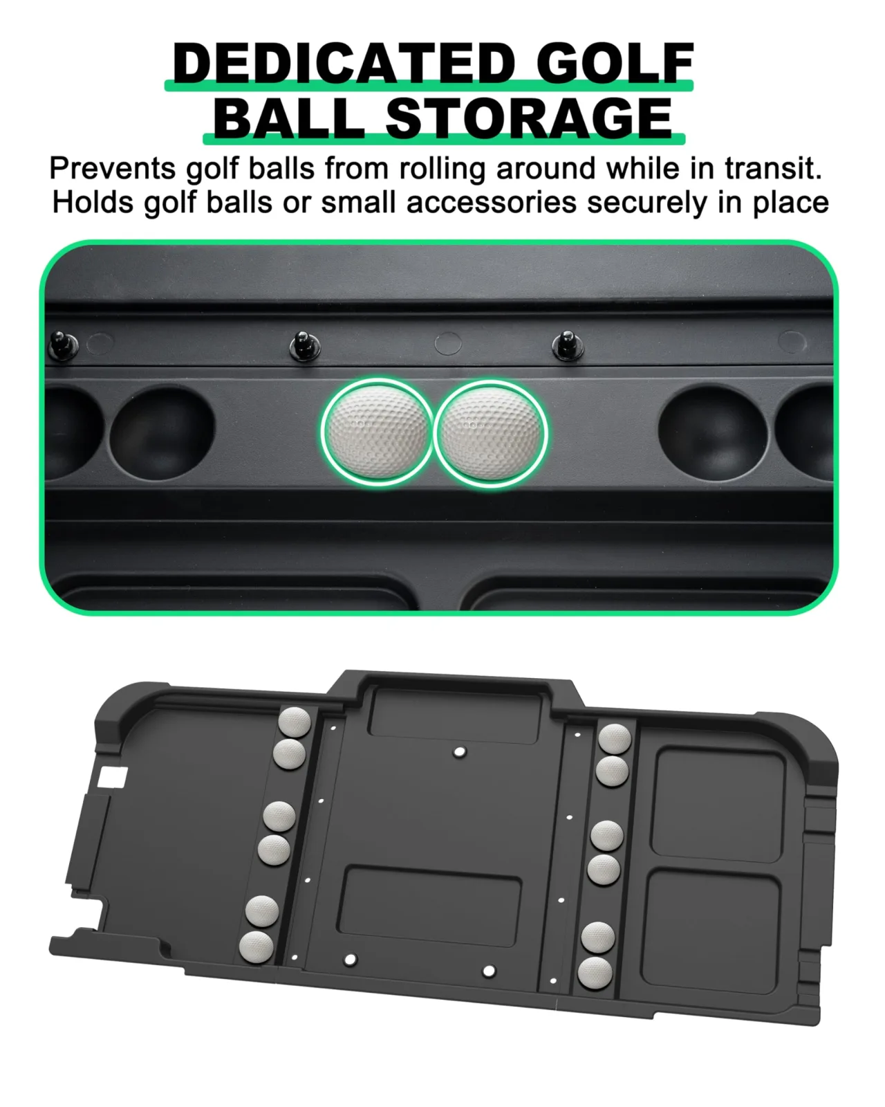 LDETXY Under-Seat Storage Tray for E-Z-GO RXV Valor 2025 image 3