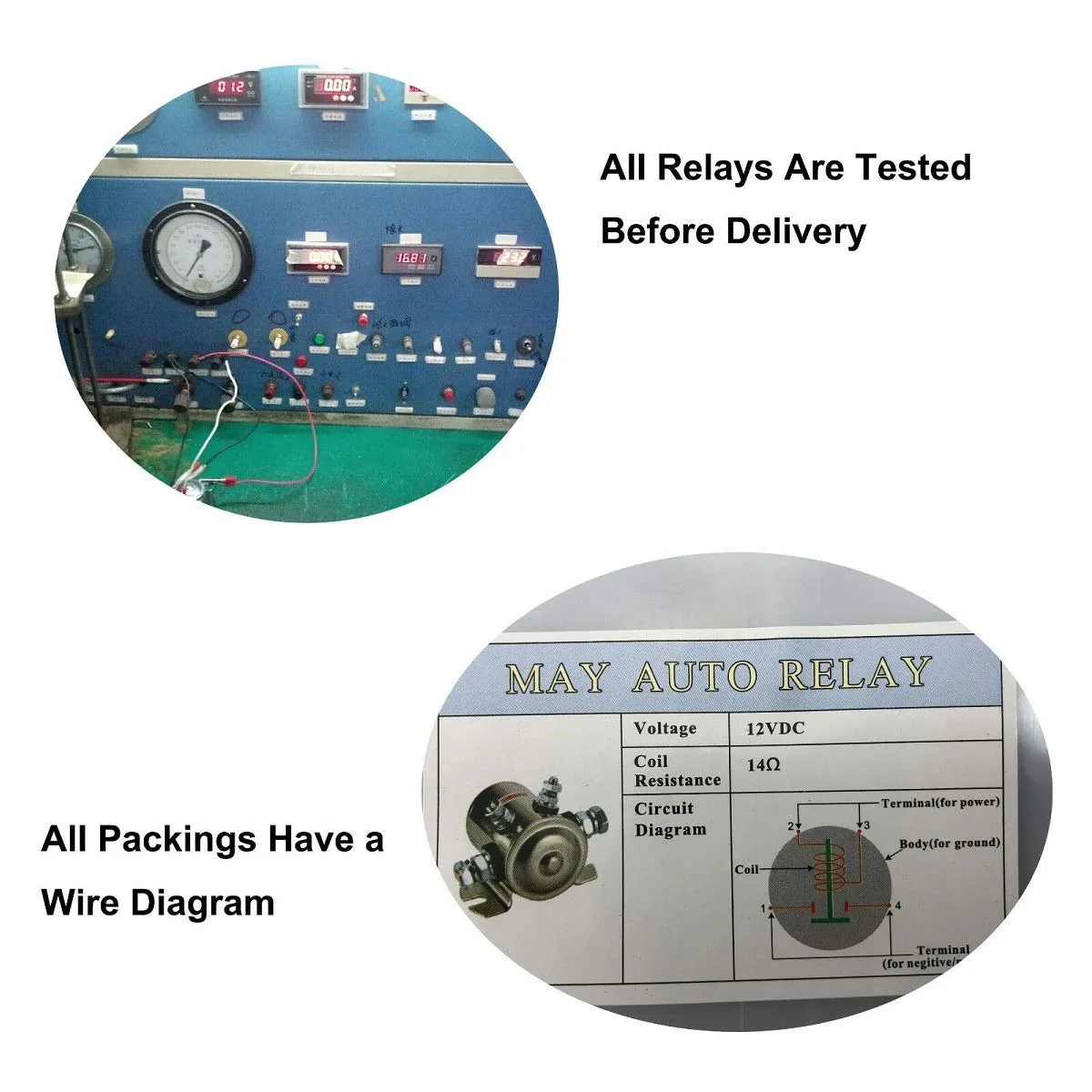 Lucky Seven SA-4201 12V 300A Golf Cart Solenoid Relay image 4