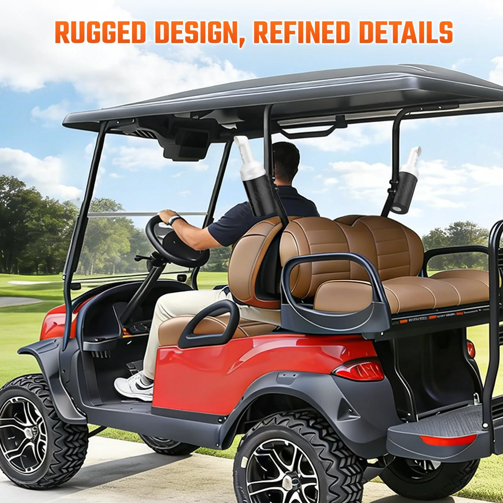 CLUBRALLY Golf Cart Sand Bottle Kit for Club Car, E-Z-GO & Yamaha image 3