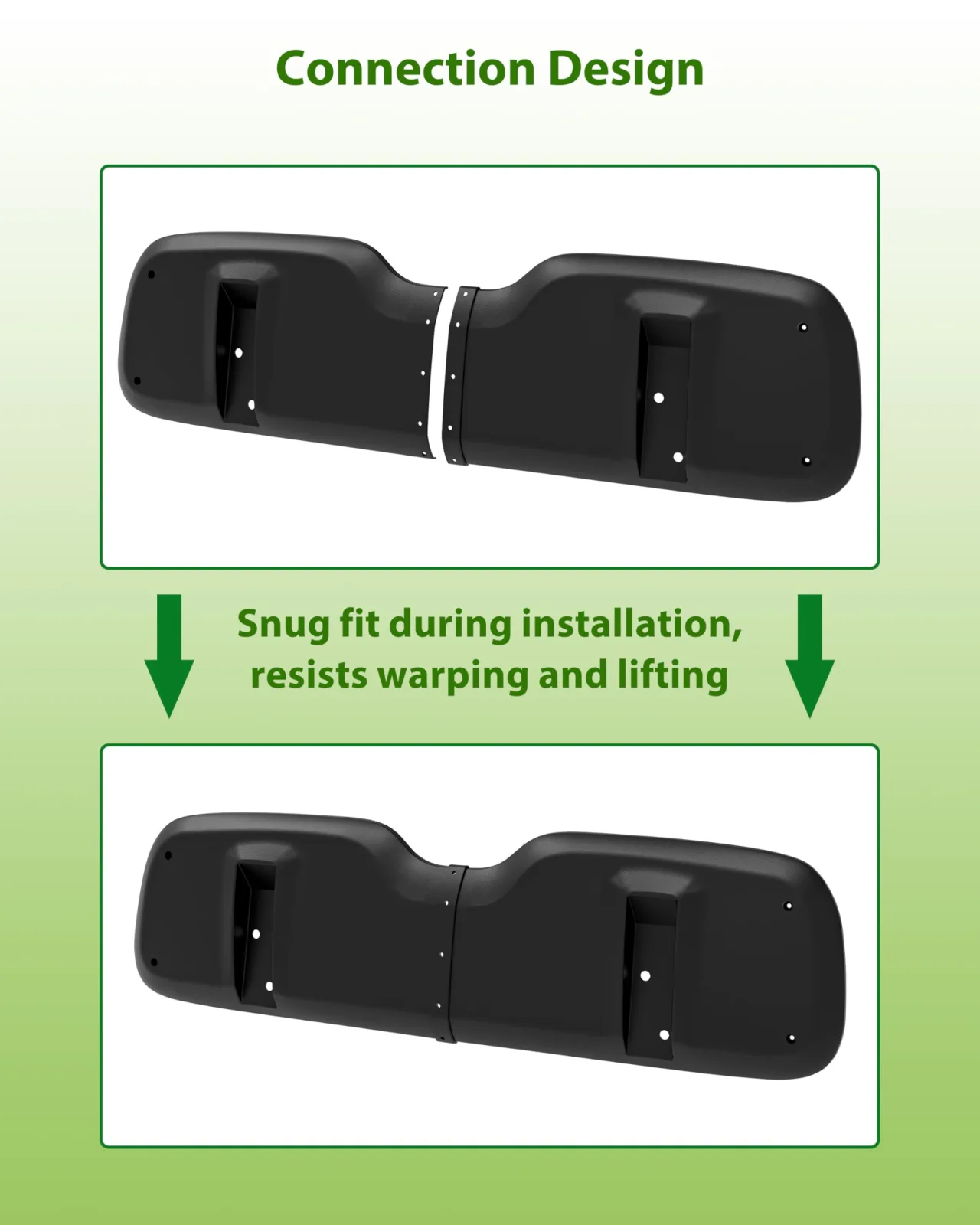 KEWISAUTO Rear Seat Back Cover for E-Z-GO TXT 2013-2022 image 3