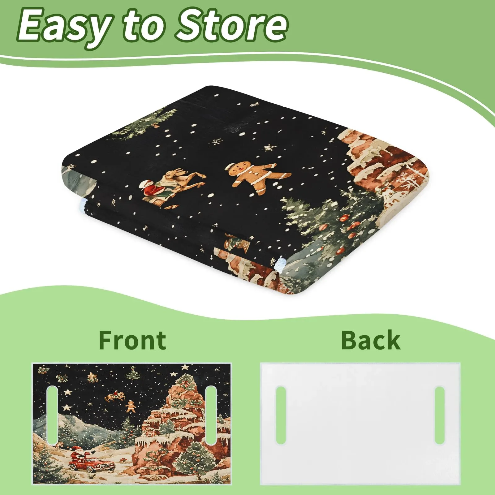 Tiveruda Golf Cart Seat Cover Blanket, 51 x 31 in image 4