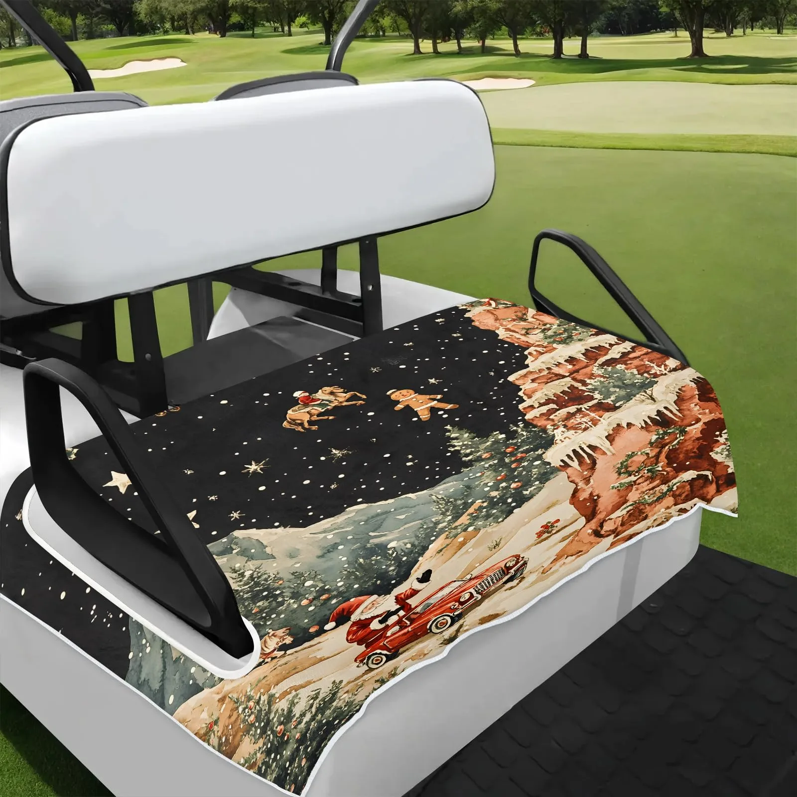 Tiveruda Golf Cart Seat Cover Blanket, 51 x 31 in