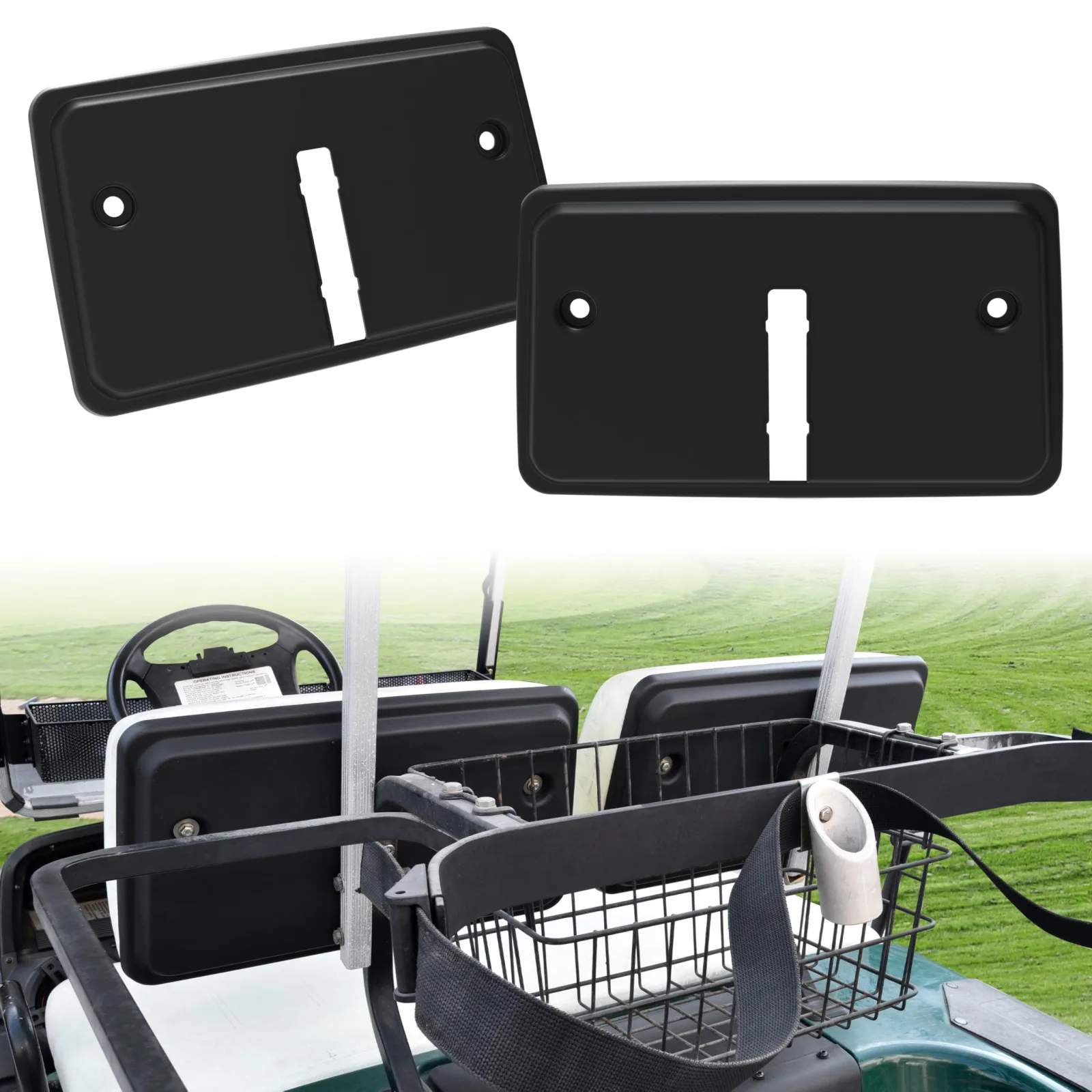 POKIAUTO Seat Back Caps for Yamaha G14-G22 Golf Carts