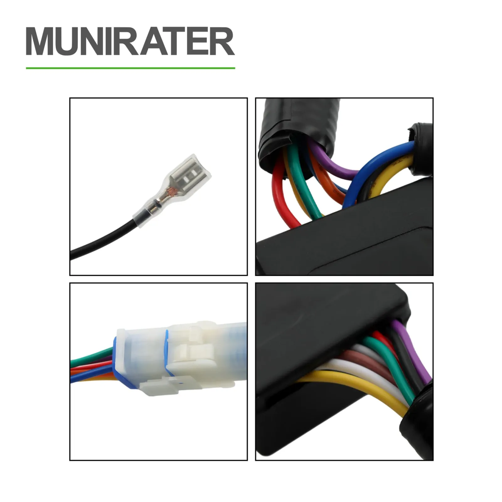 munirater 12V Golf Cart Light Upgrade Kit with 9-Pin Plug image 2