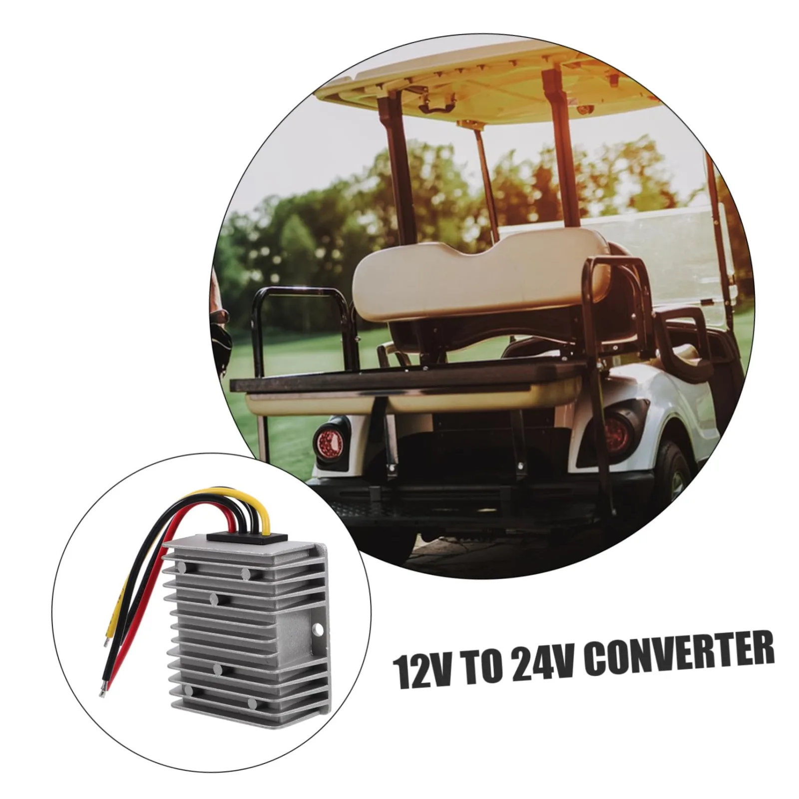 Angoily 24V to 12V 10A Voltage Converter Regulator image 3