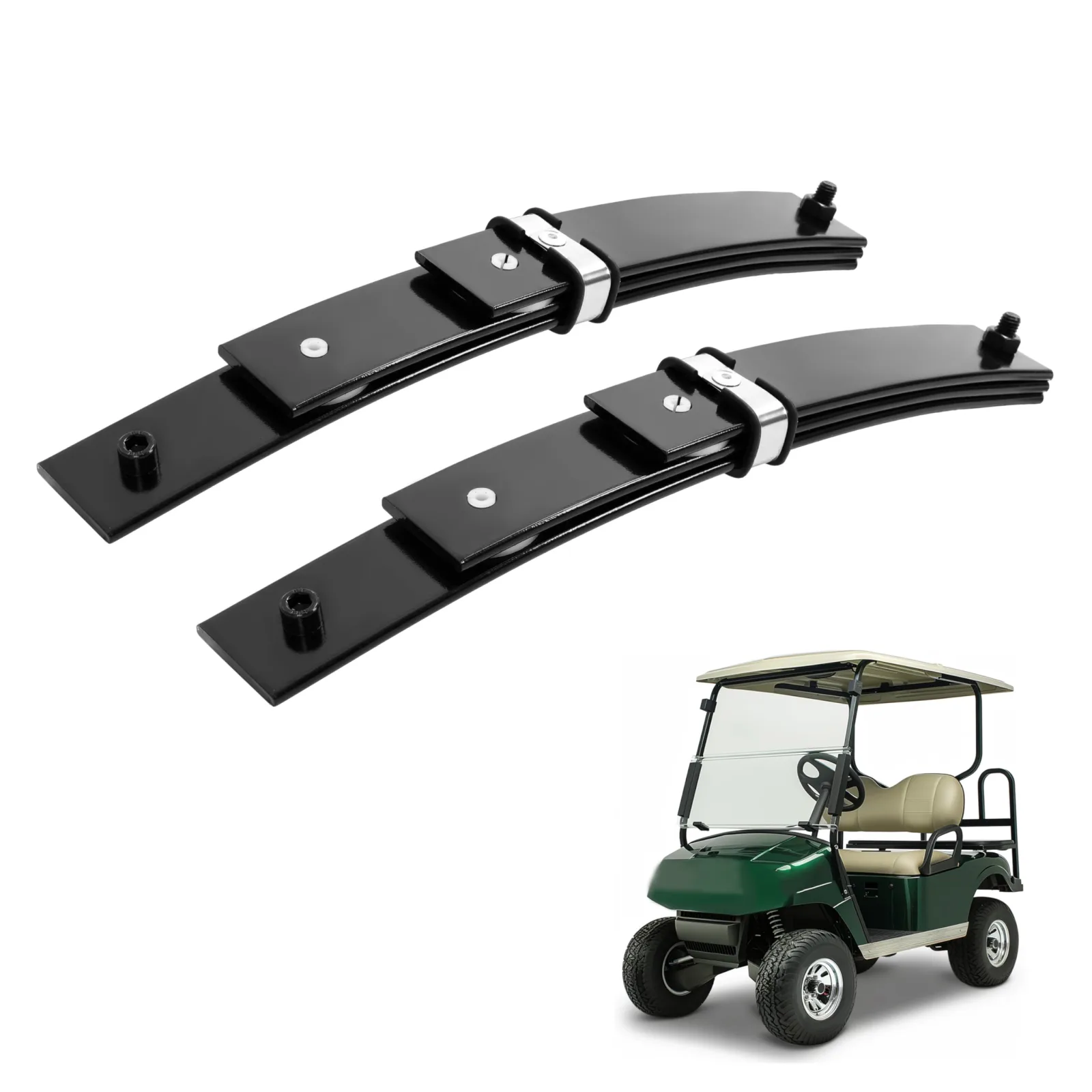 WUTIST GO-4988 3-Leaf Springs for E-Z-GO Marathon