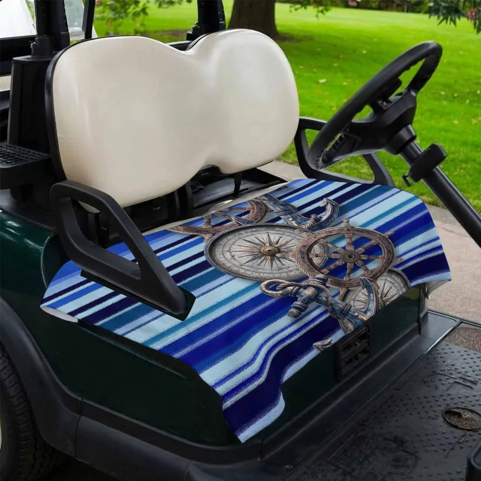 DecorLovee Golf Cart Seat Cover for 2-Seater Carts image 2