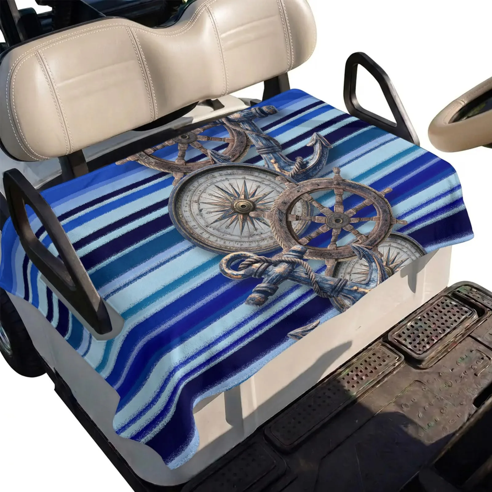 DecorLovee Golf Cart Seat Cover for 2-Seater Carts