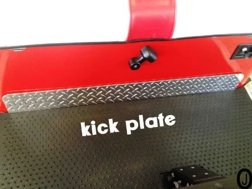 J & O Carts Parts Club Car Diamond Plate Kick Plate image 2