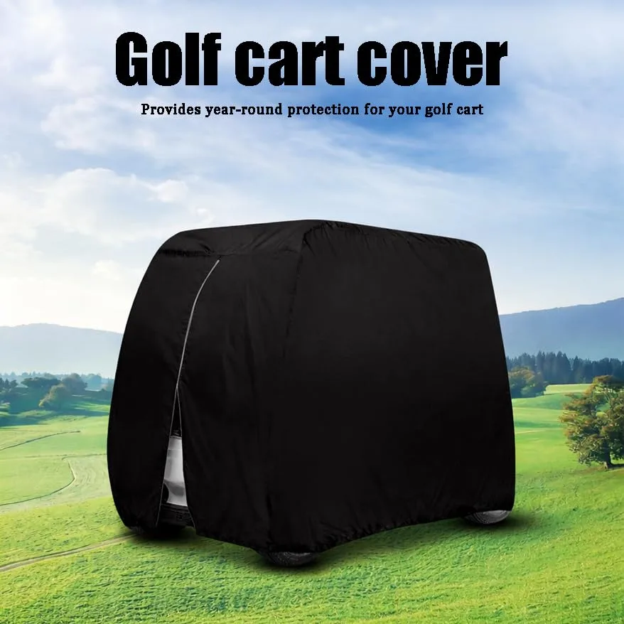 SGFHFYJNF Golf Cart Cover for Polaris GEM eL XD (2016–2026) - Grey image 2