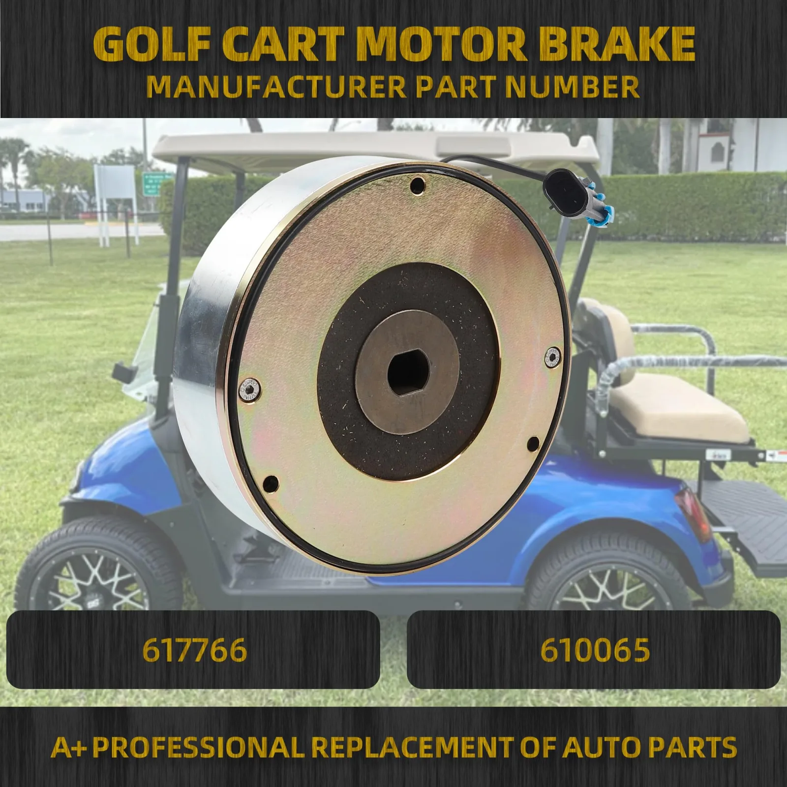 Dasbecan Motor Brake for E-Z-GO RXV 617766 610065 (2008–2019) image 3