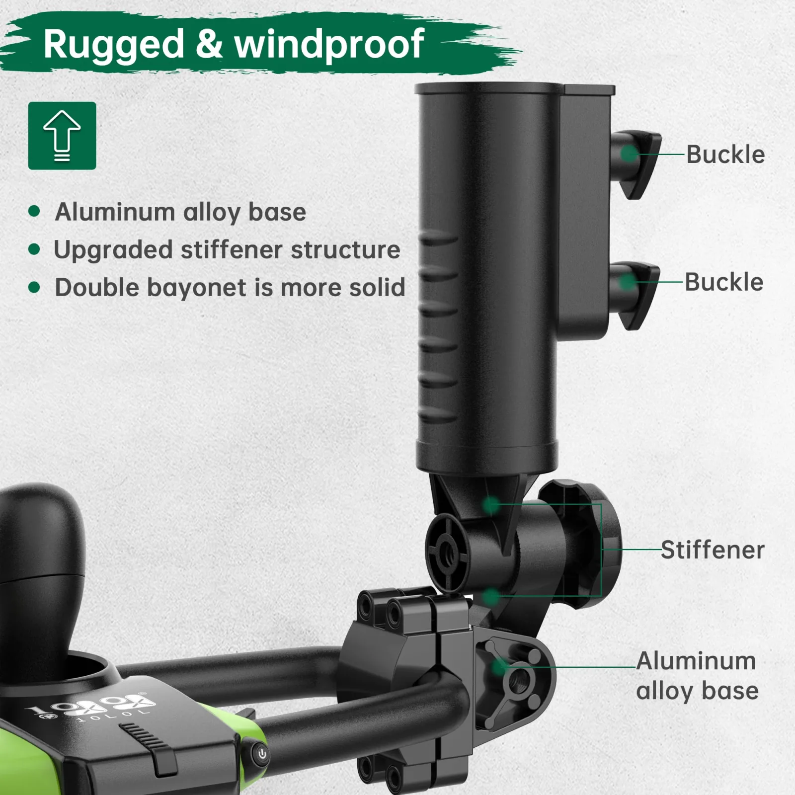 10L0L F38-A Golf Push Cart Umbrella Holder image 3