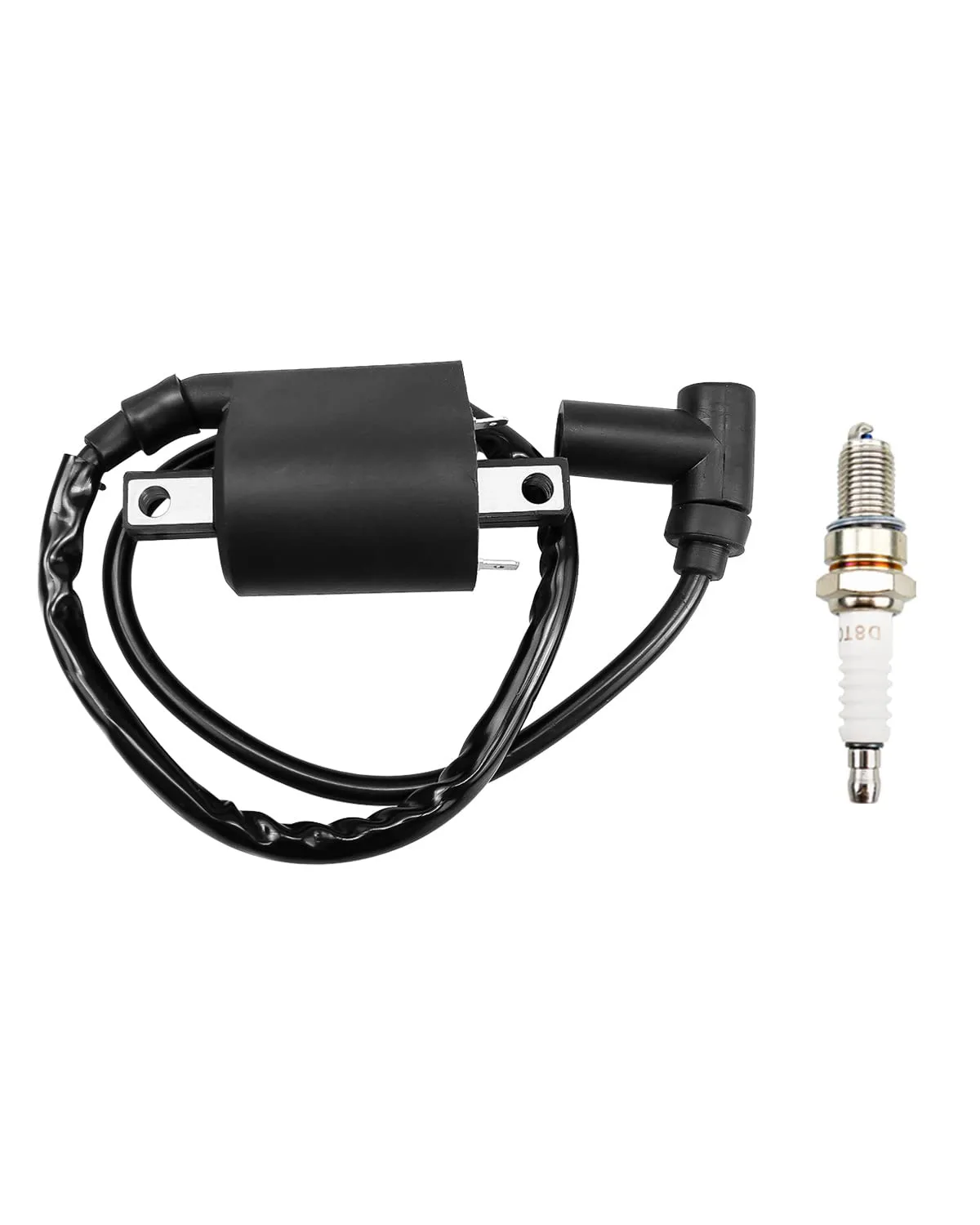 TIKSCIENCE Ignition Coil and Spark Plug for Yamaha Golf Carts