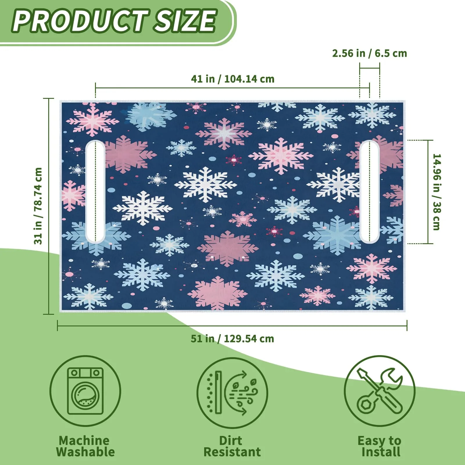 Tiveruda Golf Cart Seat Cover for Double Seats image 2