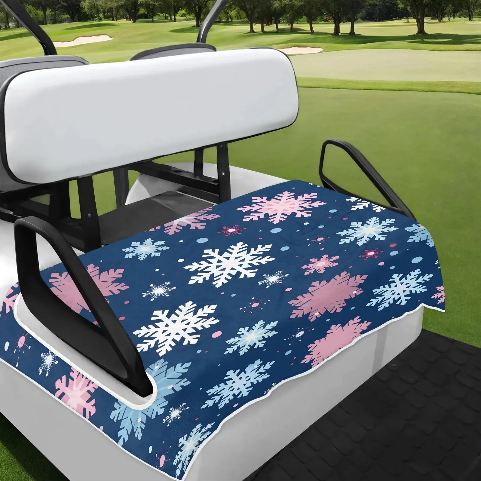 Tiveruda Golf Cart Seat Cover for Double Seats