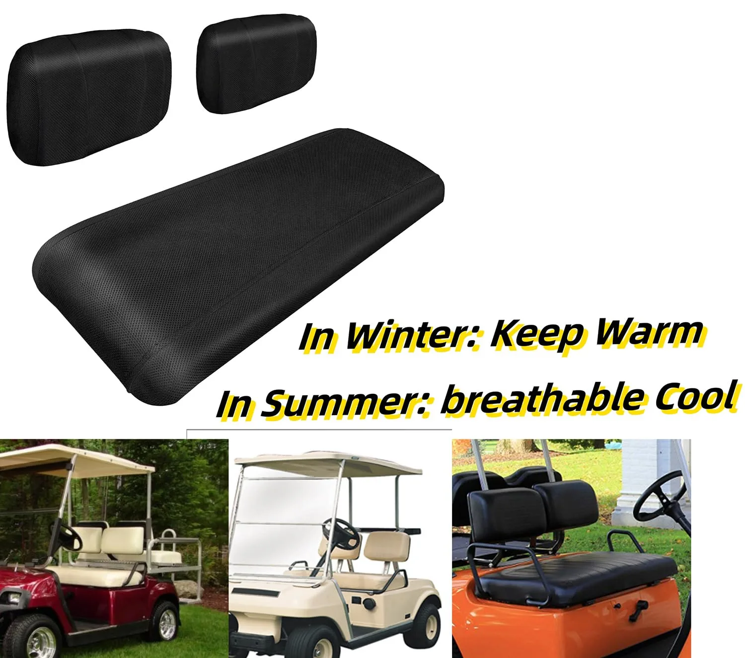 Dr.Acces YR-430 Golf Cart Seat Cover Set image 3