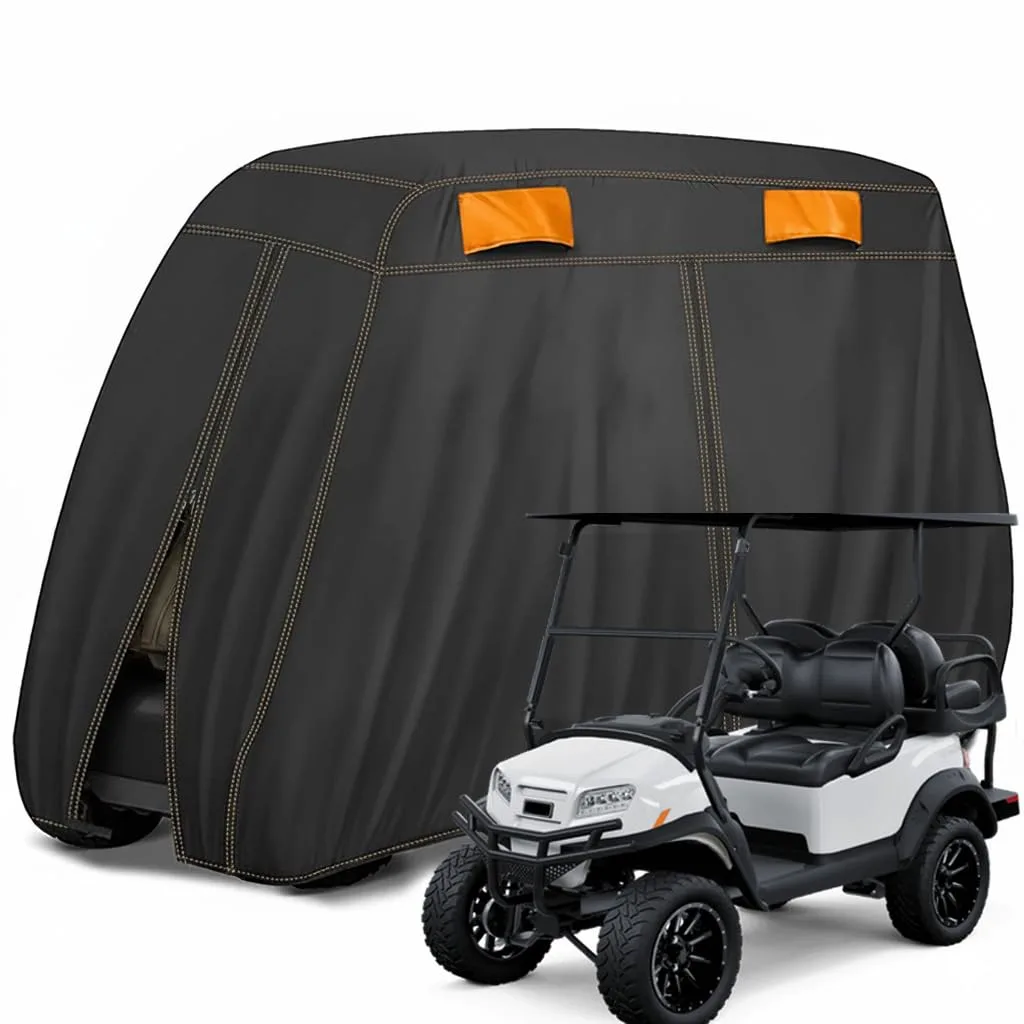 MWKHZIL Golf Cart Cover for Marshell DG-M6+2 (2018–2025) – 420D