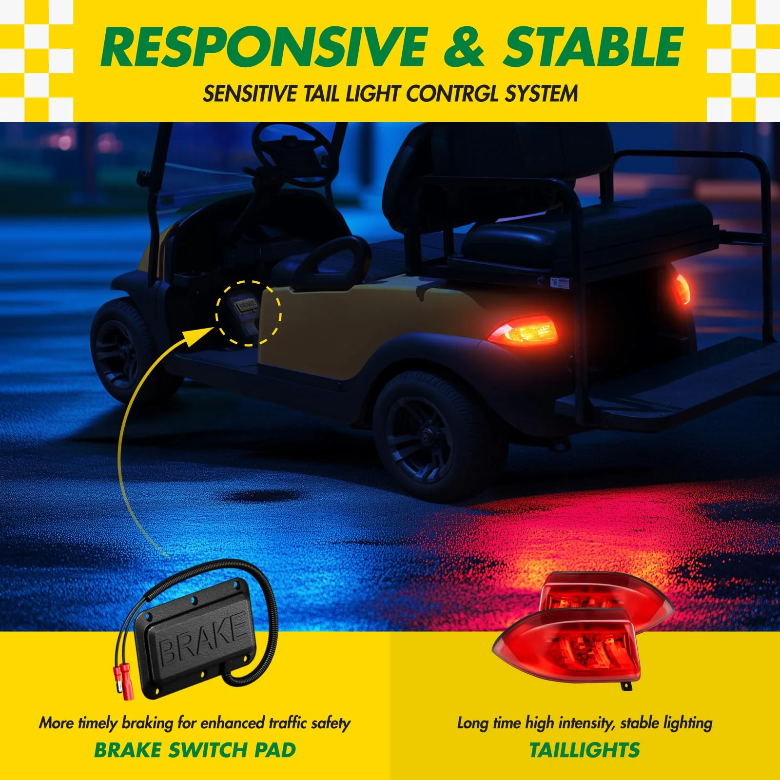IOOBLBEI LED Light Kit for Club Car Precedent 2004-Up image 4