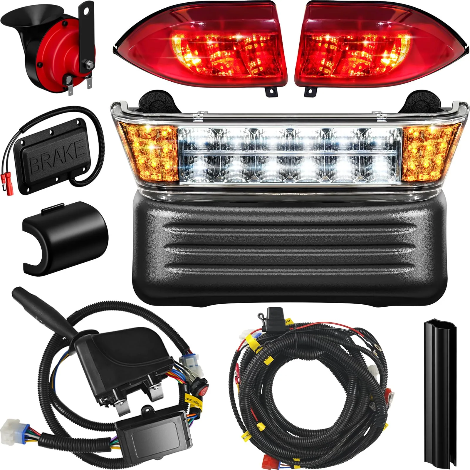 IOOBLBEI LED Light Kit for Club Car Precedent 2004-Up