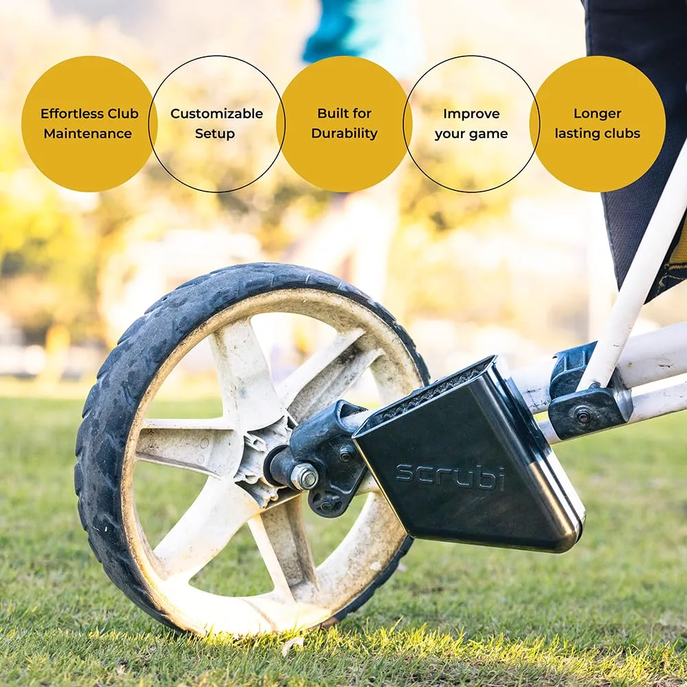 Scrubi Golf Club Cleaner for 3-Wheel Clicgear Carts image 4