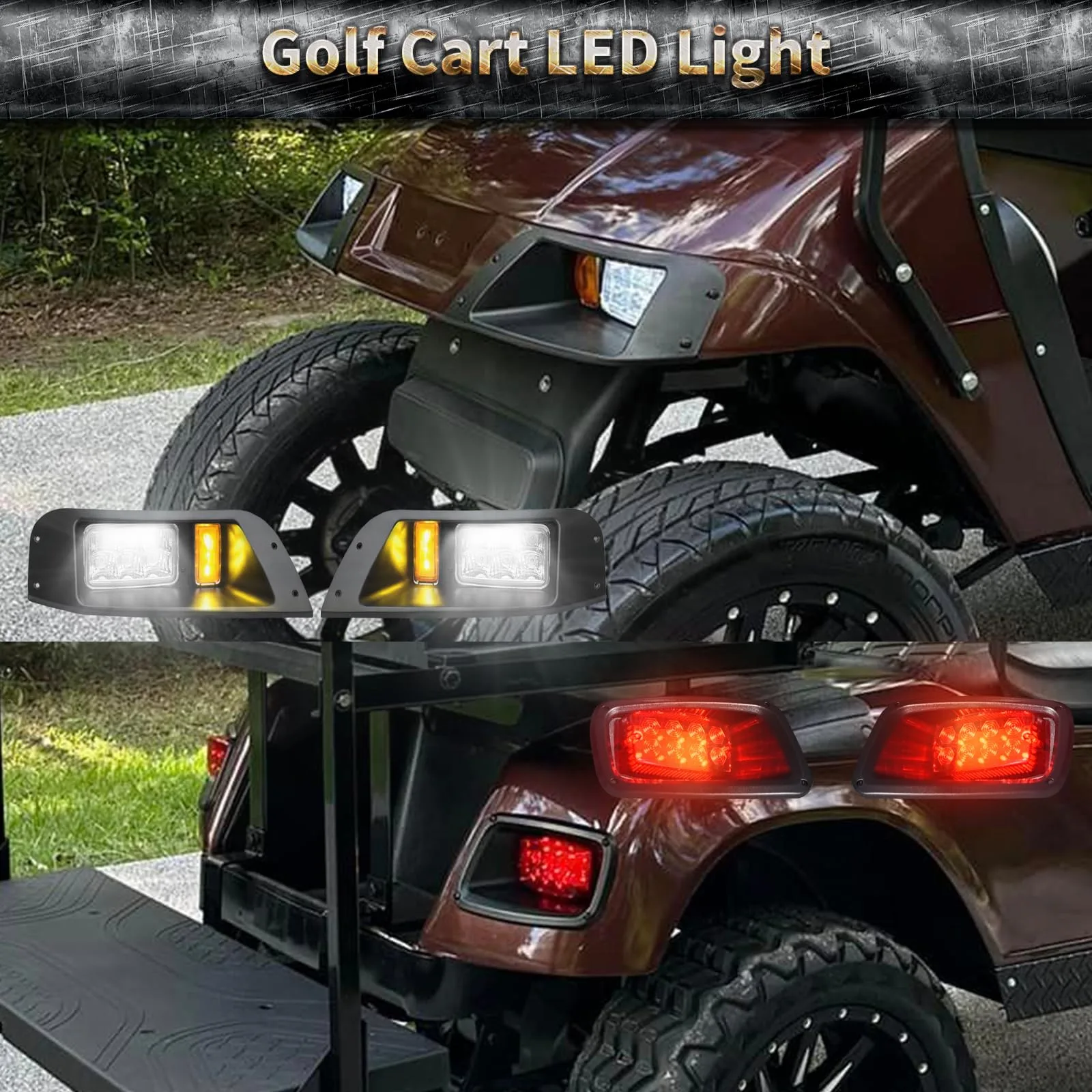 Orle Oko 12V LED Light Kit for E-Z-GO TXT 1996-2013 image 4