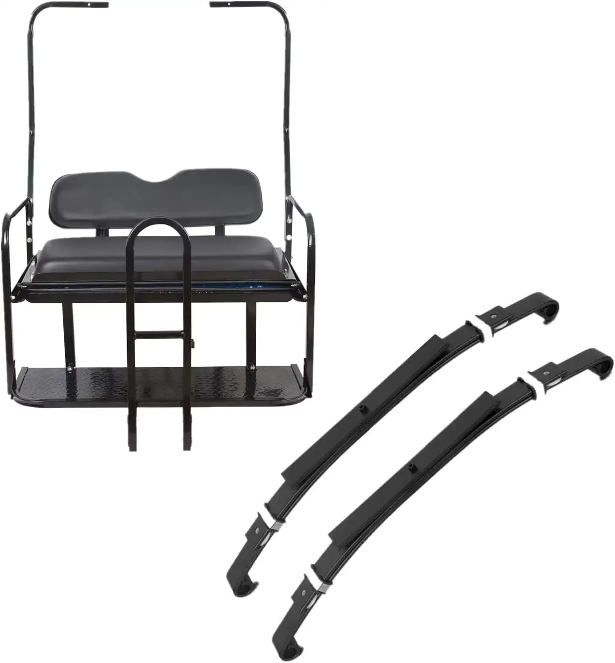 ECOTRIC Club Car DS Rear Flip Seat Kit & Leaf Springs image 2