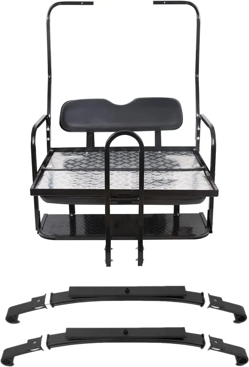 ECOTRIC Club Car DS Rear Flip Seat Kit & Leaf Springs