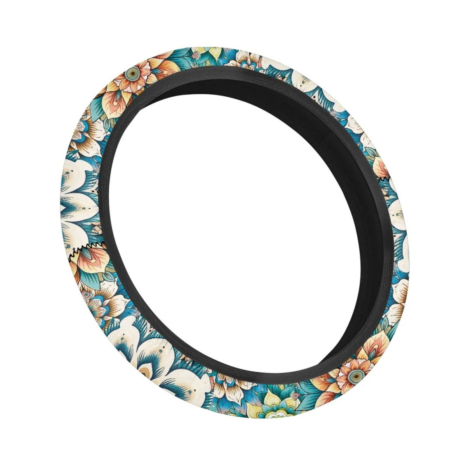INSTANTARTS Mandala Golf Cart Steering Wheel Cover image 2