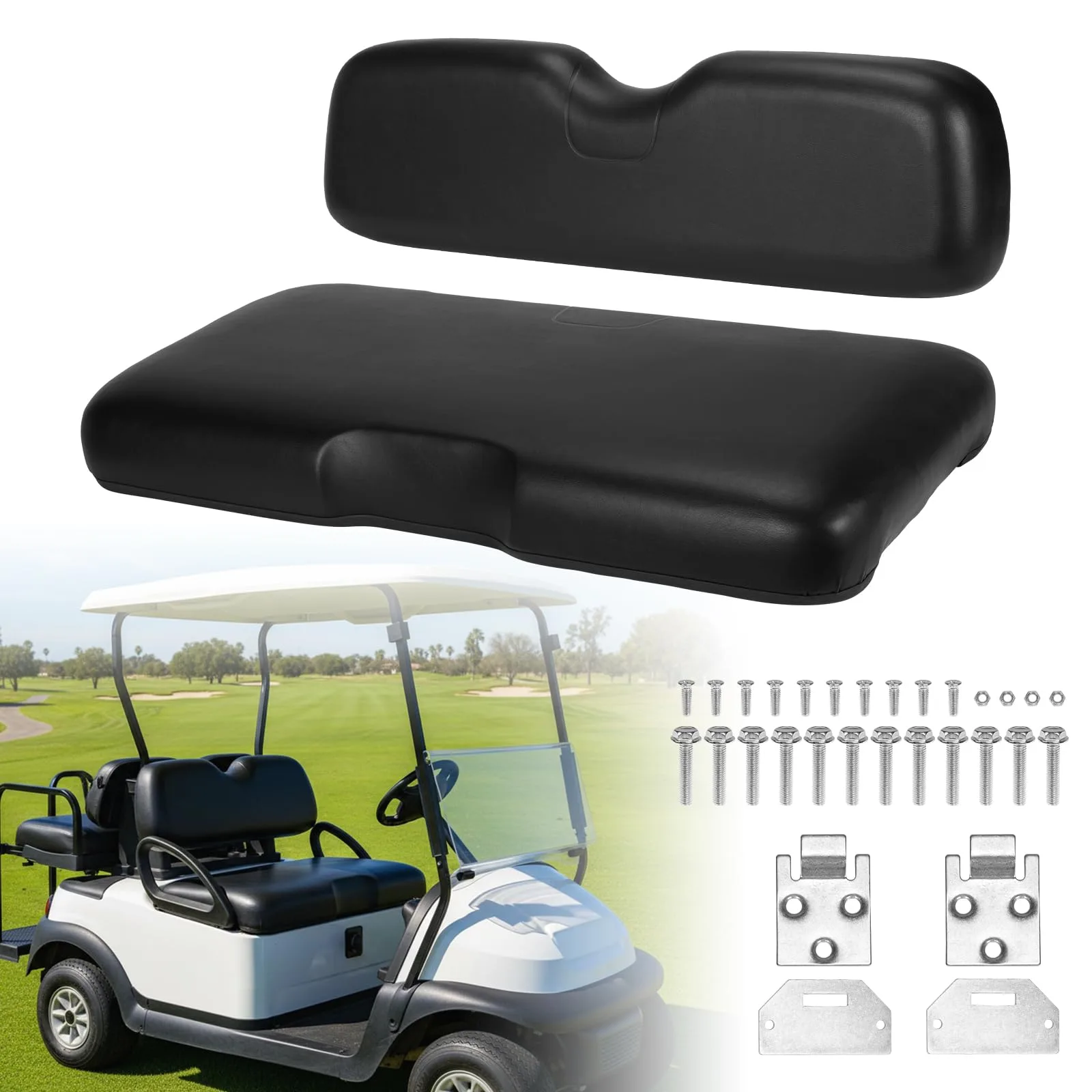 Generic Front Seat Cushion Set for E-Z-GO RXV 2008+ image 2
