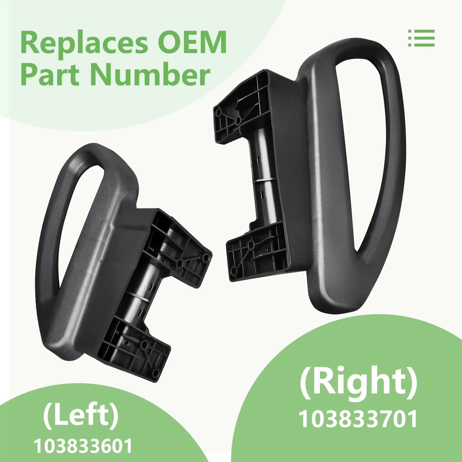 HEOHOU Armrest Hip Restraints for Club Car Precedent image 2