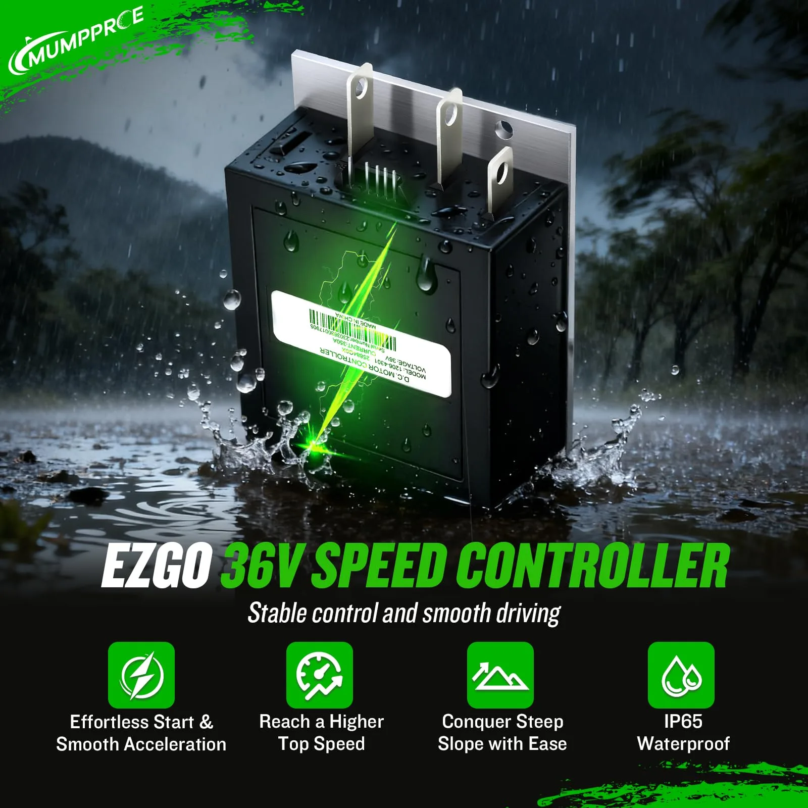 MUMPPRCE 1206-4301 Speed Controller for E-Z-GO TXT image 3