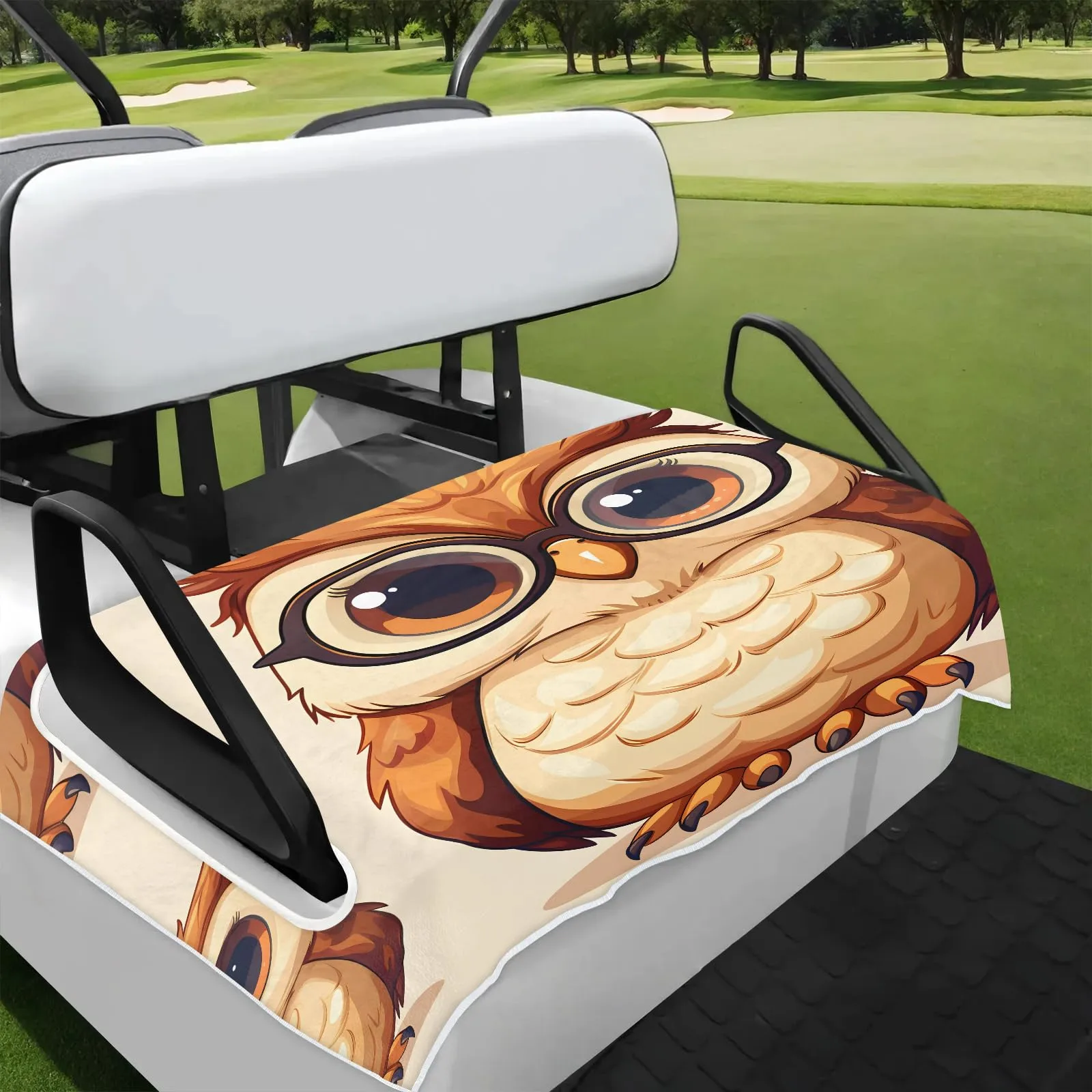 Tiveruda Golf Cart Seat Cover for Two-Person Seats