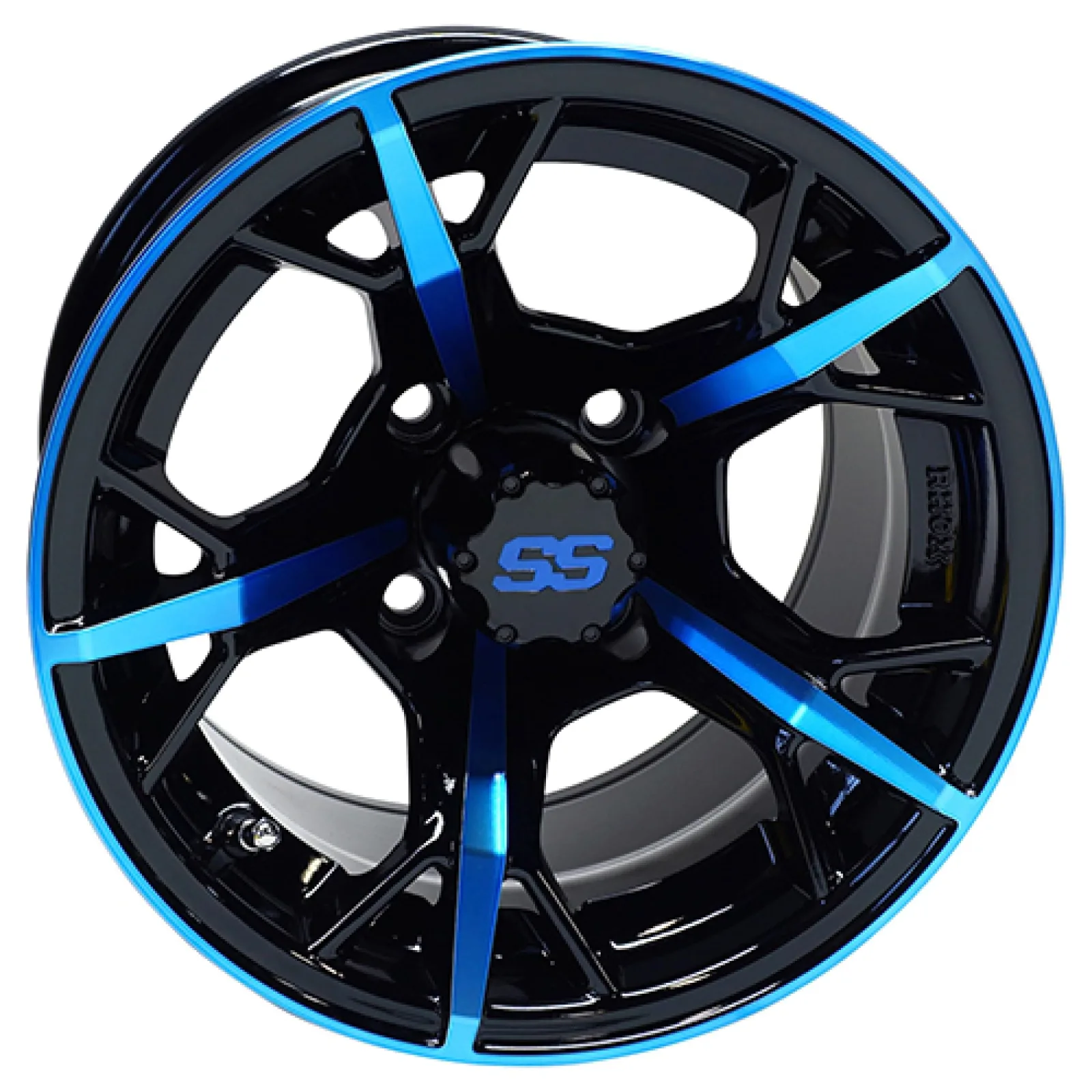 RHOX Golf Cart Wheel TIR-RX399-BBL