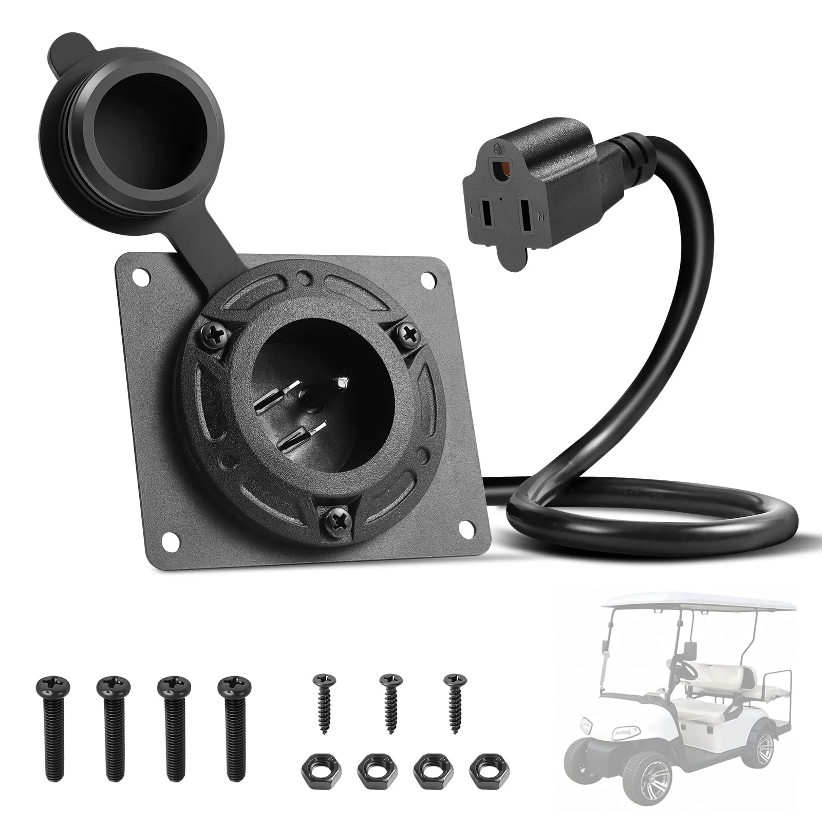 MRRCYUR CCDK-2 E-Z-GO TXT 36V Charging Port Kit