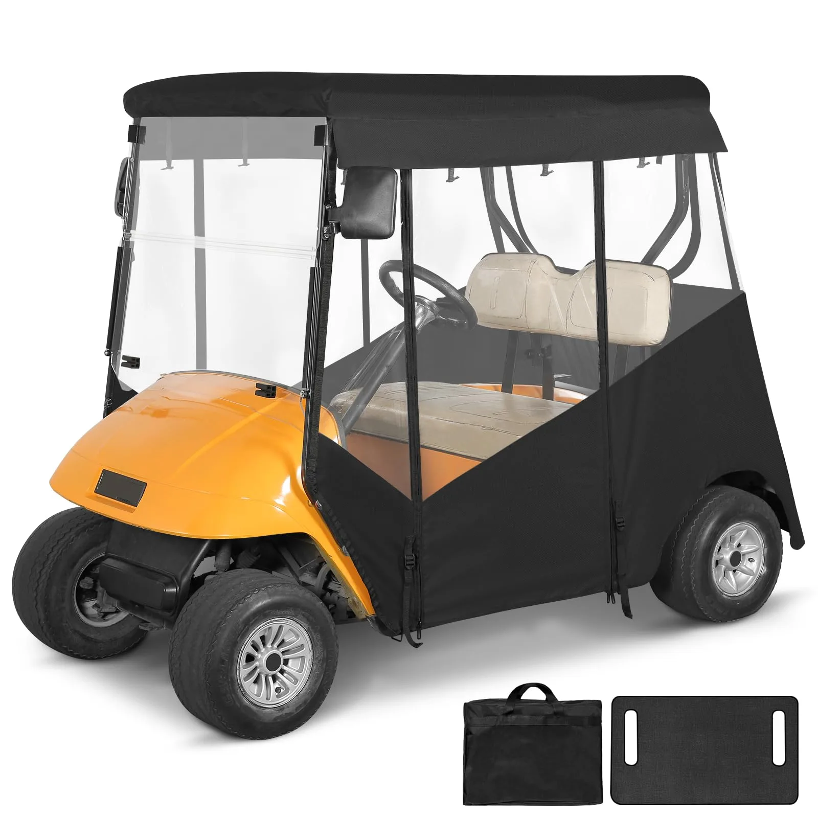SANXIACAR Enclosure for E-Z-GO TXT 2-Seater Golf Cart