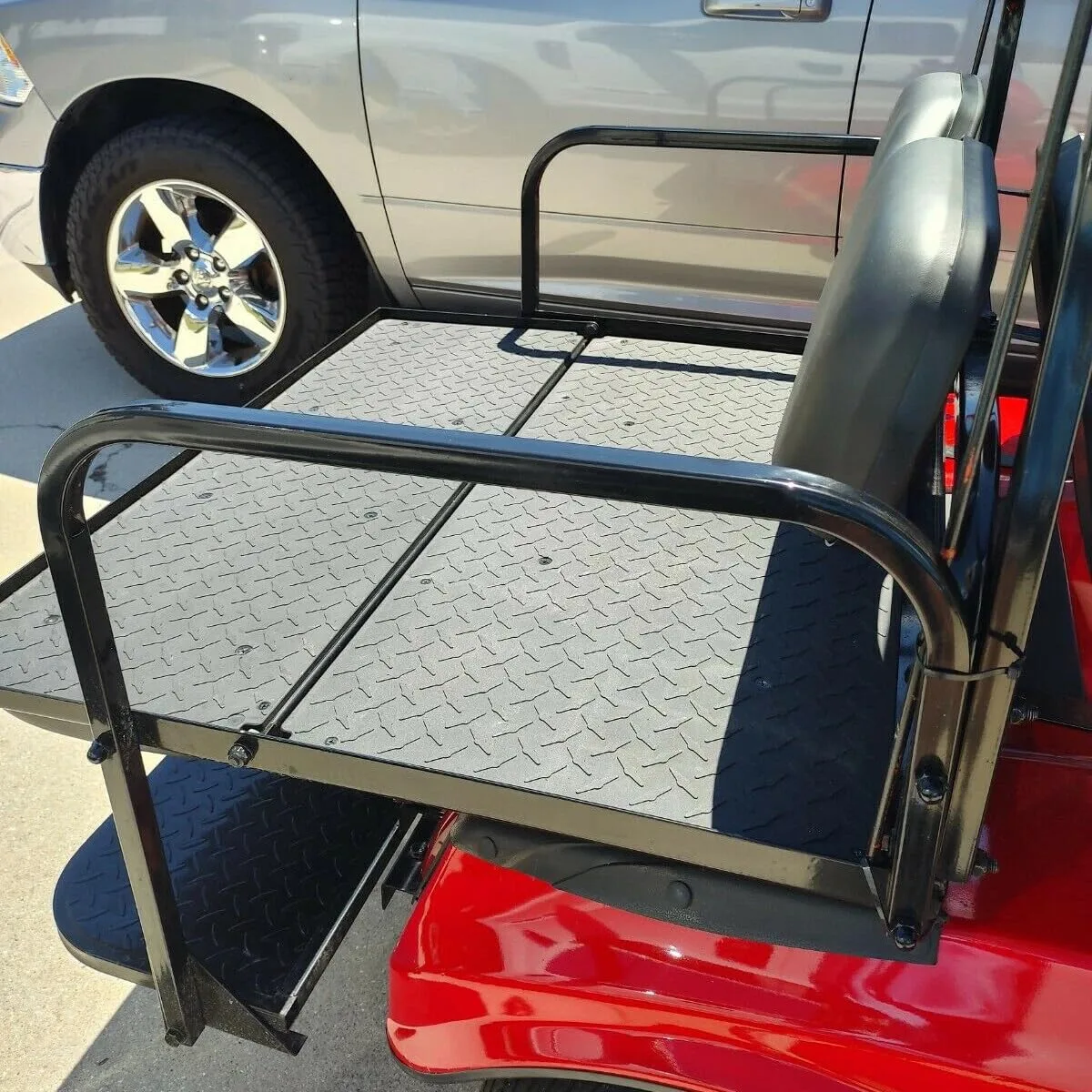 Generic Club Car DS Rear Flip Seat Assembly 2000-2013 image 4