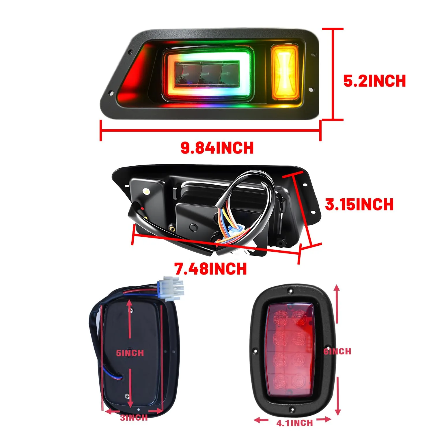 HHLZM RGB LED Light Kit for Yamaha G14-G22 image 4