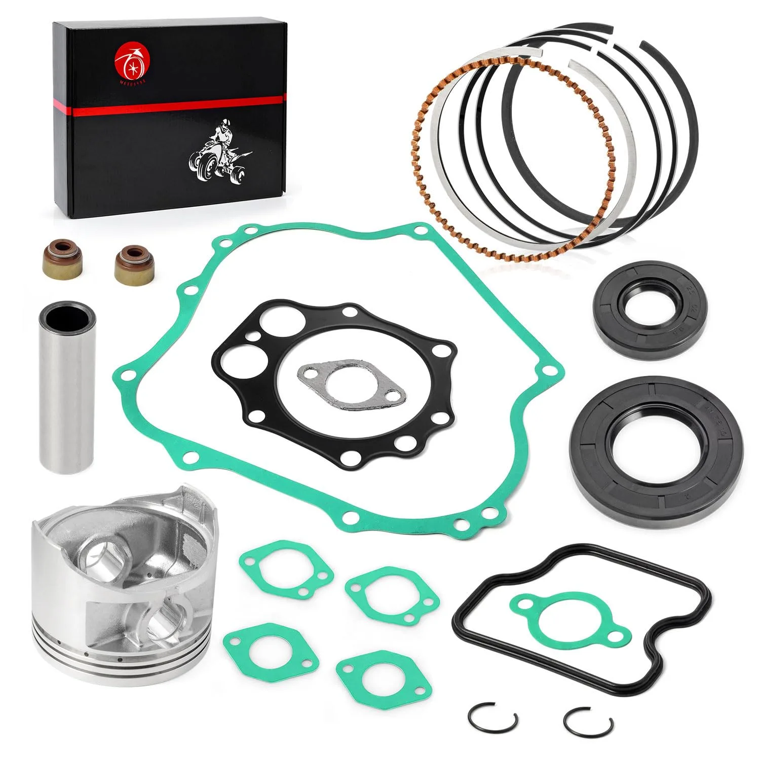 MOTO1988 Top End Rebuild Kit for Club Car FE350
