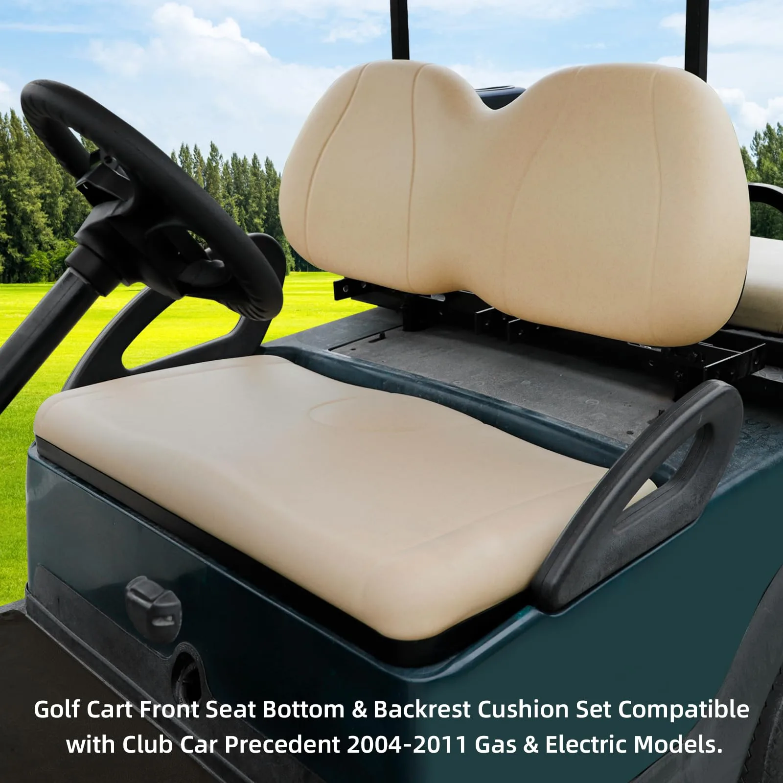 Roykaw Front Seat Cushion Set for Club Car Precedent image 3