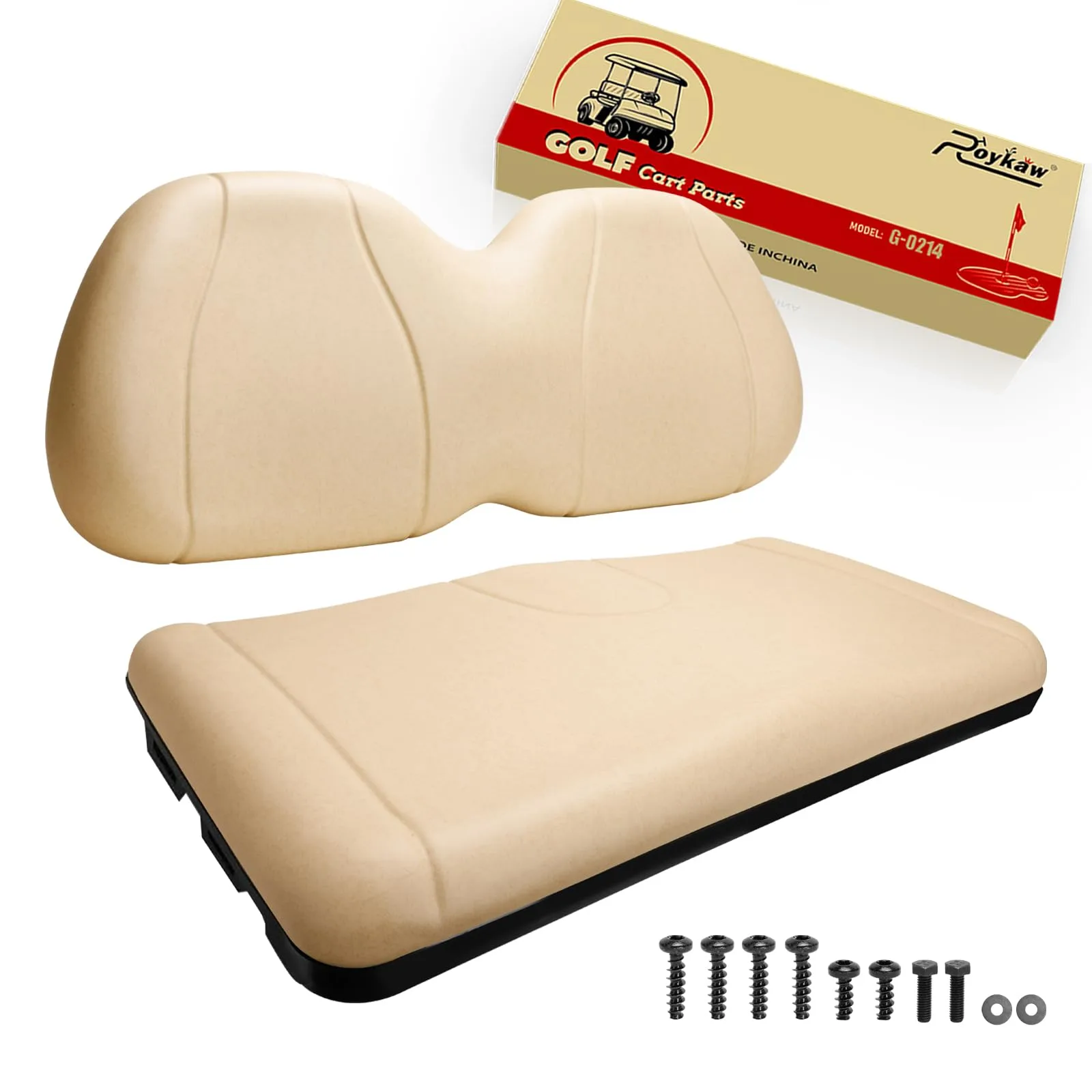 Roykaw Front Seat Cushion Set for Club Car Precedent