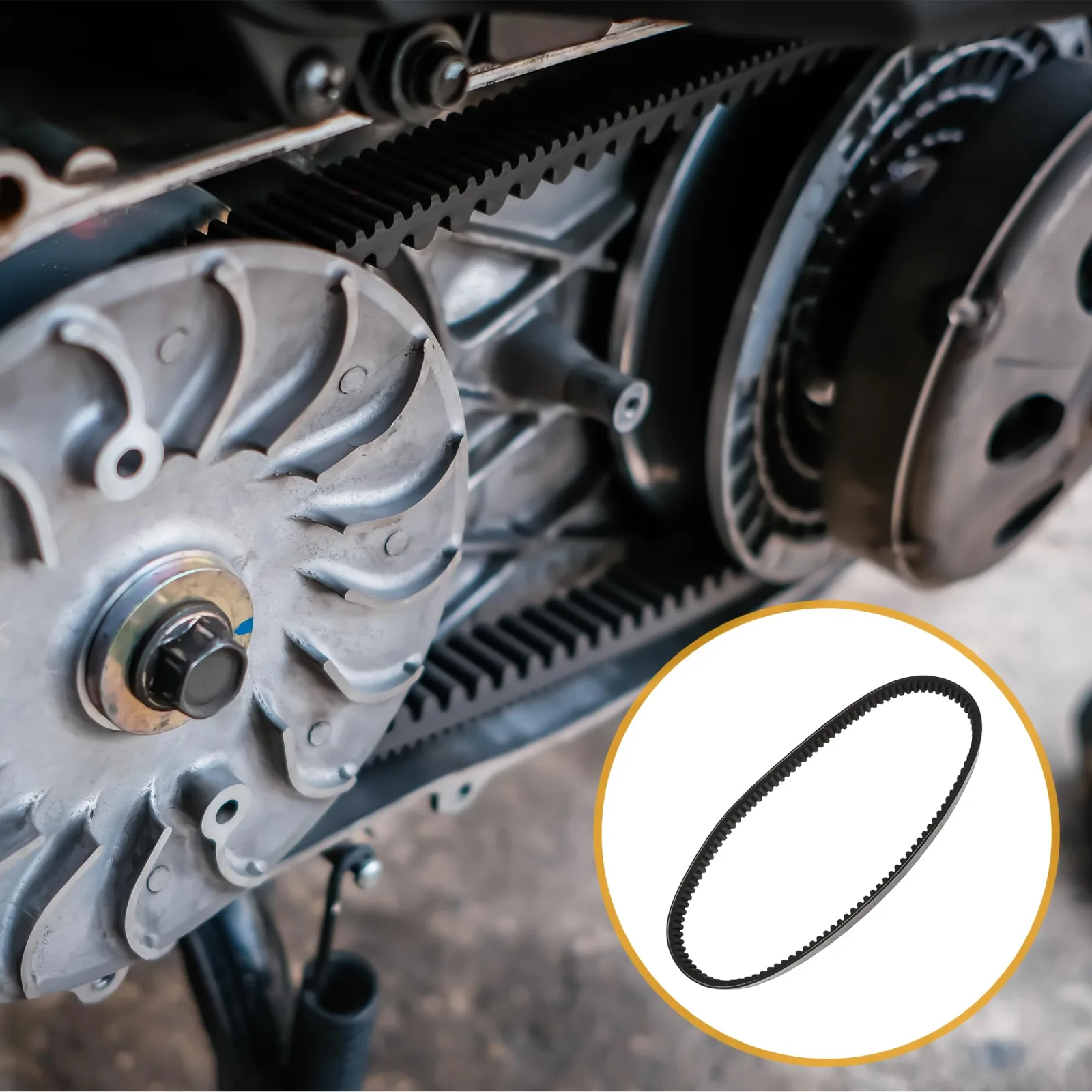 Partuto Drive Belt for E-Z-GO ST 480, 75691G01 image 3