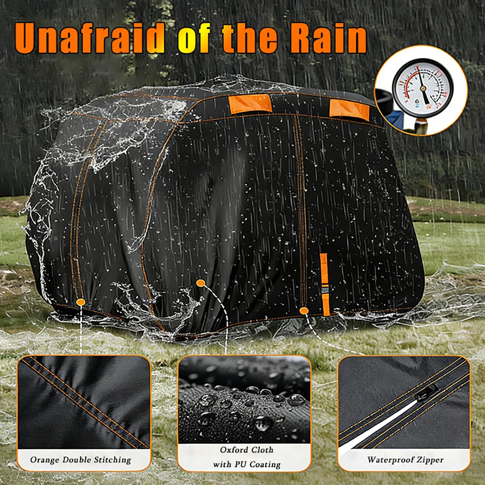 RQIGHNC Golf Cart Cover for EPIC E20/E40/E40L/E60/E60L (RQIGHNC-8422080) image 3