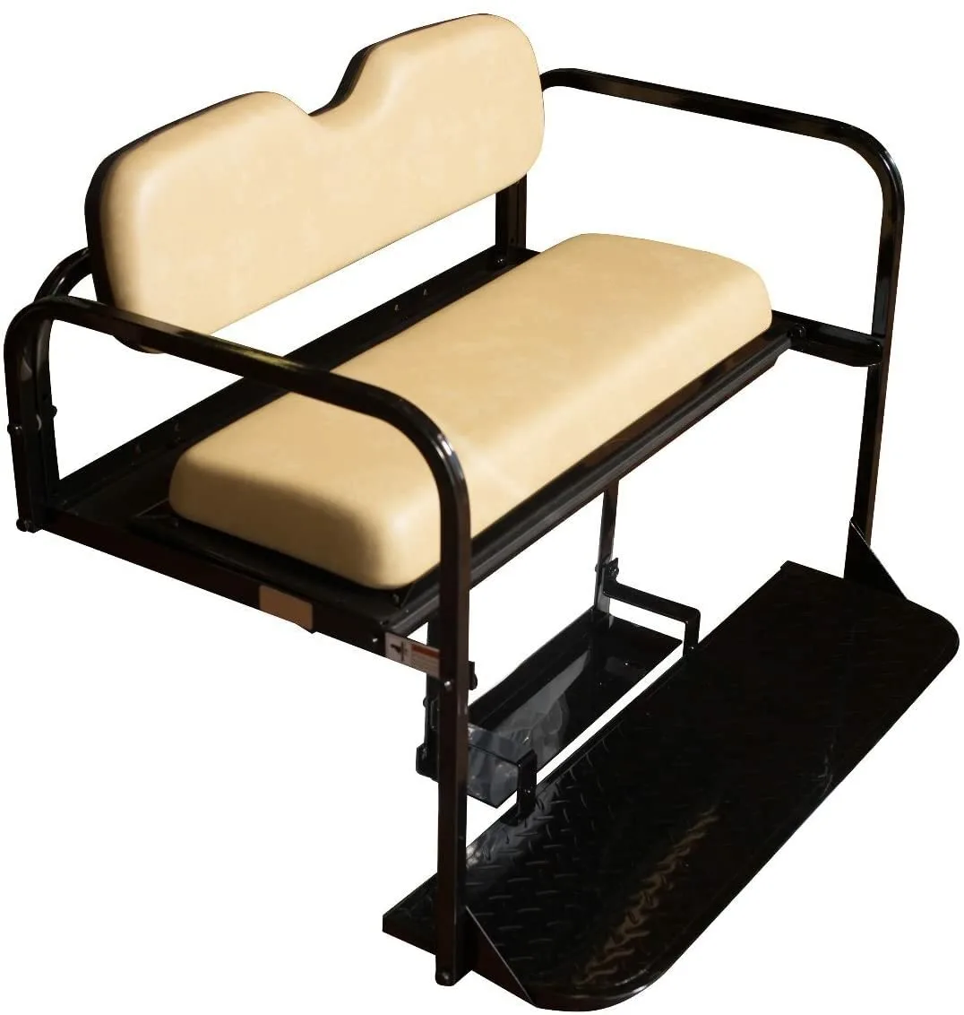 Yamaha G14-G22 Tan Flip-Folding Rear Seat Kit image 2