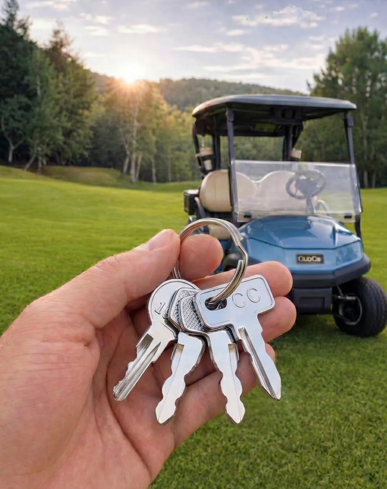 badogrio 4-Pack Golf Cart Ignition Keys image 3