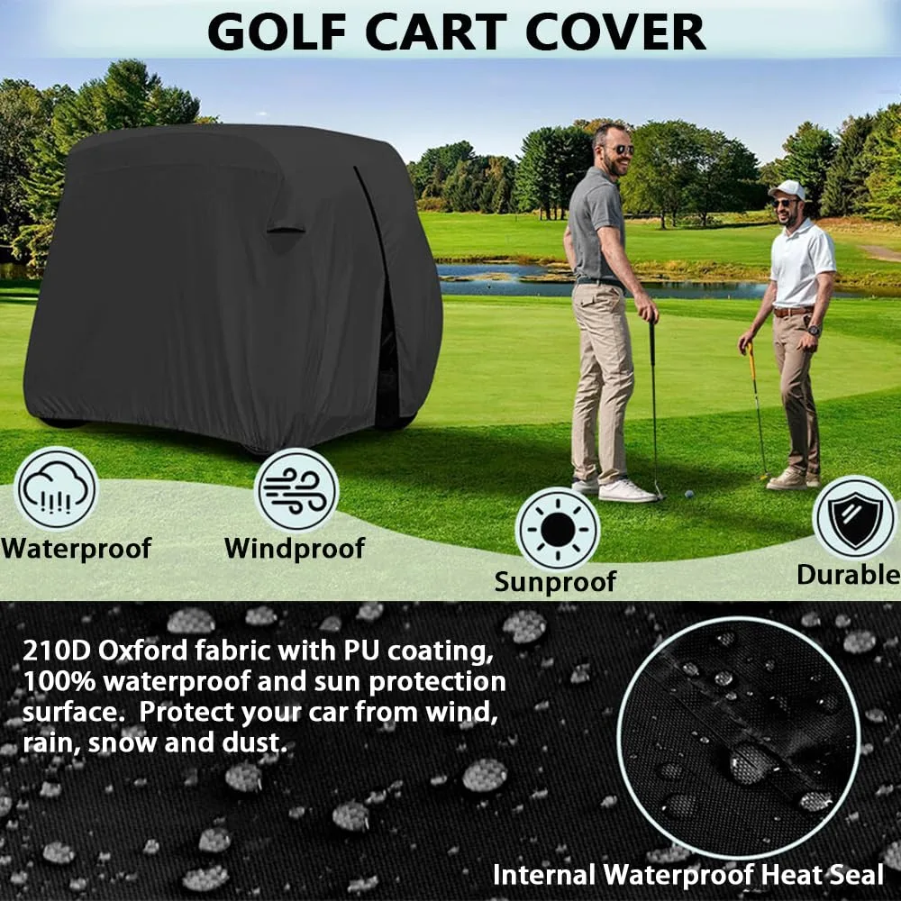 MZYRZ Golf Cart Cover 73x48x112 in — Fits Evolution Forester 4 (2022–2026) image 2